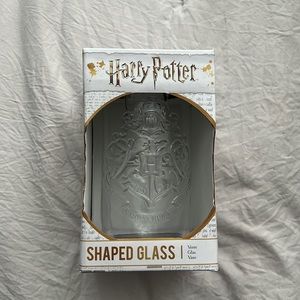 harry potter glass cup
